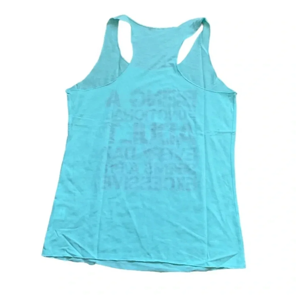 NWOT Racerback Tank Top - Picture 2 of 2